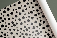 Dotted pattern wrapping paper