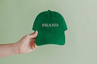 Cap mockup, editable apparel design psd