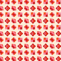 Pink geometric pattern background, retro, abstract design