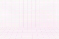 Pink grid background, wall floor corner design