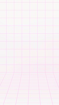 Pink grid pattern iPhone wallpaper, aesthetic background