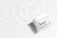 Minimal skincare jar, product packaging design