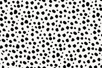 Doodle dots pattern background, black and white design