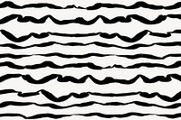 Lines doodle background, black and white design