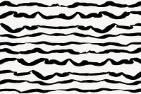 Lines doodle background, black and white design psd