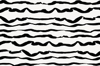 Lines doodle background, black and white design vector