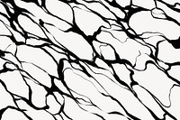 Abstract wavy background, black and white design