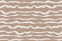 Lines doodle background, beige design