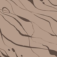 Abstract wavy background, brown design vector