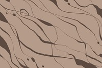 Abstract wavy background, brown design