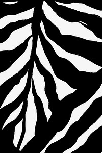 Abstract zebra pattern background, simple design vector