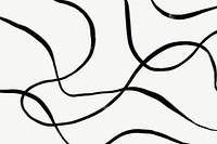 Abstract lines background, black and white design