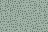 Doodle dots pattern background, green design vector