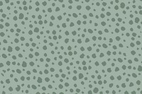 Doodle dots pattern background, green design