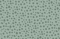 Doodle dots pattern background, green design psd