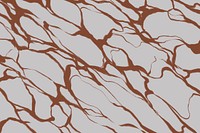 Abstract wavy background, gray & brown design