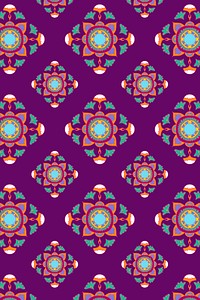 Indian rangoli mandala pattern background