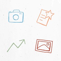 Useful business icon for marketing vector set