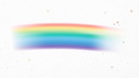Rainbow light in white background