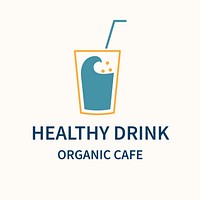 Cafe logo, food business branding design