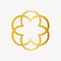 Luxury spa logo element vector