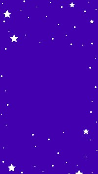 Purple background iPhone wallpaper, star design