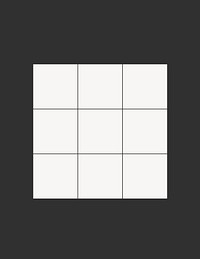 Square grid geometric background, black design vector