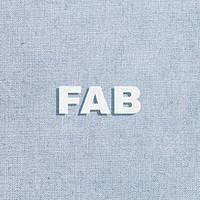 Fab text pastel fabric texture