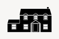 House illustration. Free public domain CC0 image.