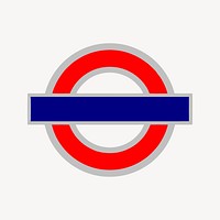 London buses collage element psd. Free public domain CC0 image.