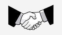 Handshake clipart psd. Free public domain CC0 image.