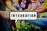 Integration Incorporate Consolidate Immigration Concept
