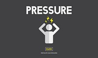 Pressure Afraid Nervous Panic Phobia Stressed Concept