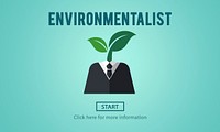 Environmentalist Ecologist Nature Conservationist Concept