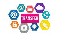 Transfer Electronic Banking Payment Online Concept