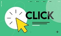 Click Icon Symbol Digital Technology