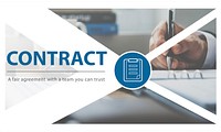 Contract fair agreement webpage interface