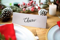 Christmas Cheers Celebration Party Xmas Concept