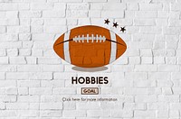 Hobbies Football Ball Rugby Game Concept