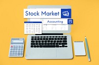 Stock Market Trade Business Analysis Investment Concept