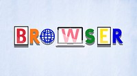 Browser Online Internet Technology Social Network Concept