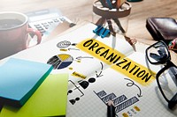 Organization Strategy Planning Branding Chart Concept