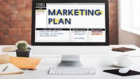 Marketing Plan Strategy Branding Advertising Commercial Concept