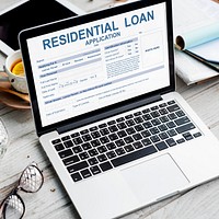 Residential Loan Real Estate Contract House Concept