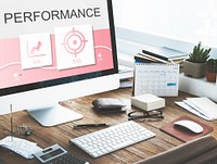 Goals Performance Report Business Plan Concept