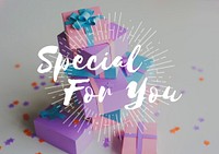 Special For You Gift Present Word Graphic