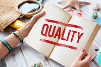 Quality Standard Value Worth Level Class Grade Concept