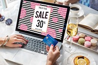 Shopping Online Consumerism Connection Sale Concept