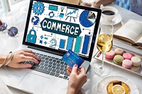Shopping Online Consumerism Connection Sale Concept