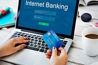 Internet Banking Online Payment Technology Concept